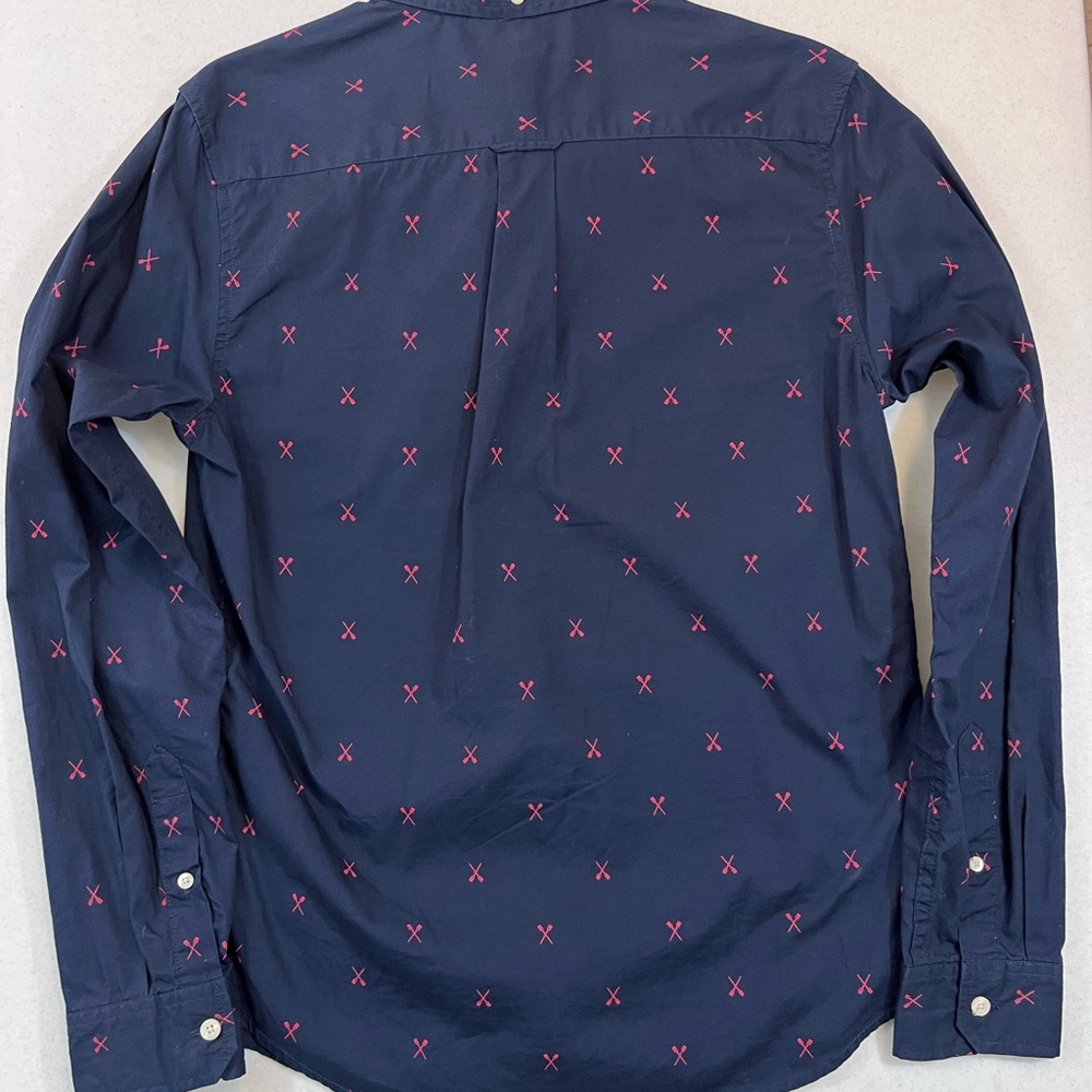 Prince and Fox Men’s Nautical Button Down Shirt. Small - Picture 4 of 9